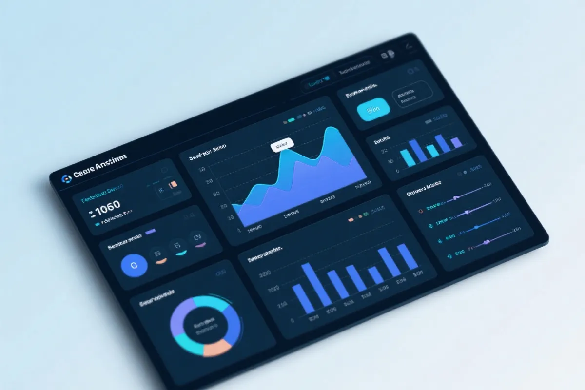 数据看板示意图