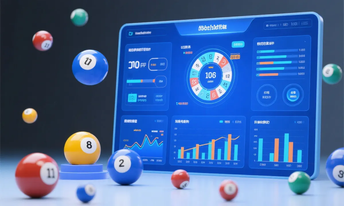 数据与开奖信息可视化示意图